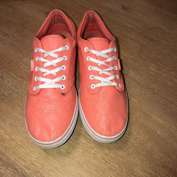 Vans Shoes - Vans Coral Shimmer SIZE 9, EXCELLENT CONDITION